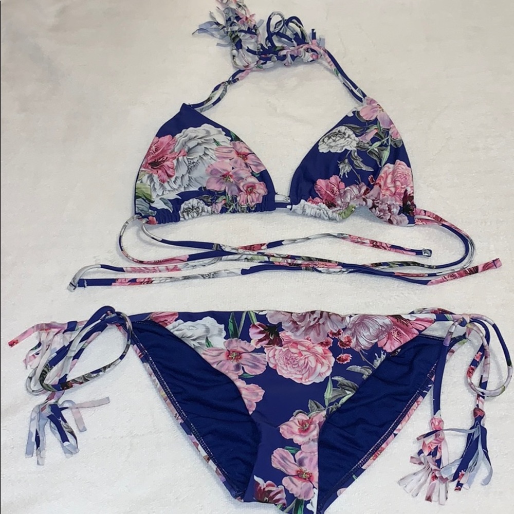 RACHEL Rachel Roy Floral Bikini